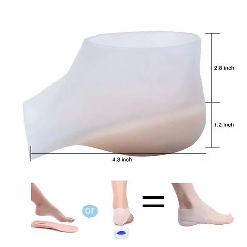 Invisible Height Lift Half Socks